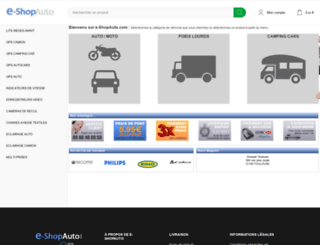 e-shopauto.com screenshot
