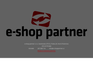 e-shoppartner.cz screenshot