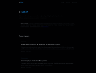 e-siber.com screenshot