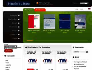 e-standard.org screenshot
