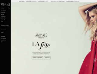 e-store.animale.com.br screenshot