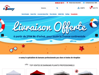 e-sunny.fr screenshot