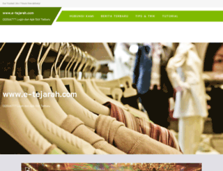 e-tejarah.com screenshot