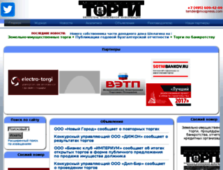 e-torgi.ru screenshot