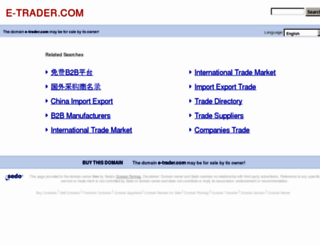 e-trader.com screenshot