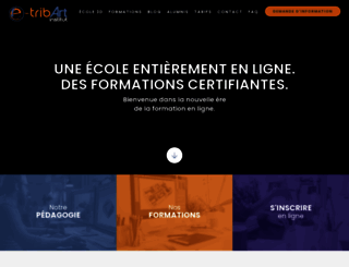 e-tribart.fr screenshot