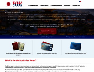 e-visa-japan.com screenshot