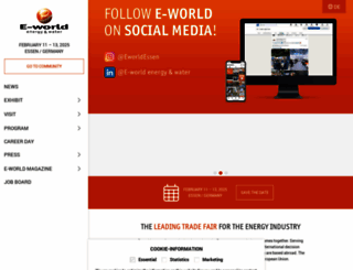 e-world-essen.com screenshot
