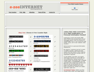 e-zeeinternet.com screenshot