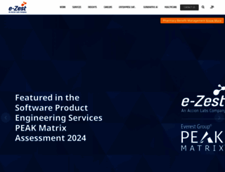 e-zest.com screenshot