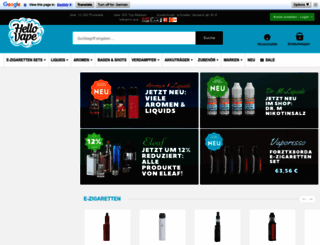 e-zigarette-grosshandel.com screenshot