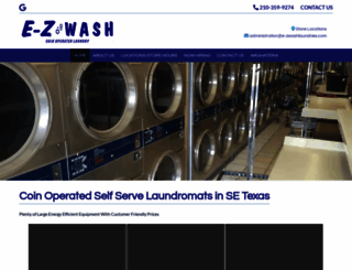 e-zwashlaundries.com screenshot