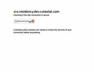 e.residency.dev.cutestat.com screenshot