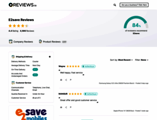 e2save.reviews.co.uk screenshot