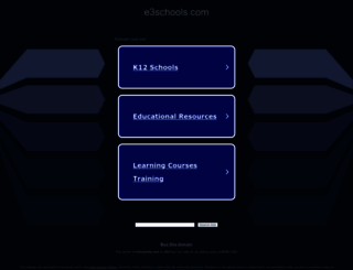e3schools.com screenshot