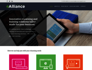 ea-learningtech.com screenshot