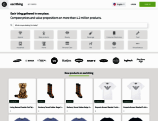 eachthing.com screenshot