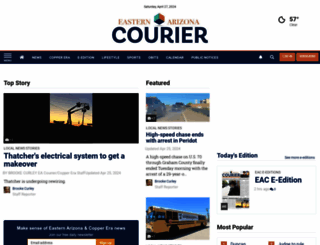 eacourier.com screenshot