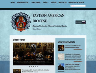 eadiocese.org screenshot