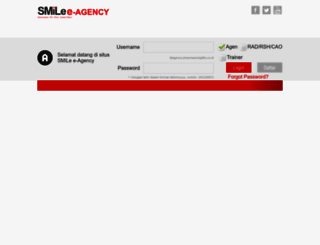 eagency.sinarmasmsiglife.co.id screenshot