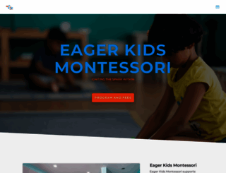 eagerkidsmontessori.com screenshot