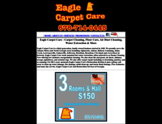eagle-carpetcare.com screenshot
