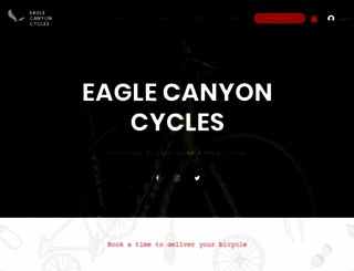 eaglecanyoncycles.co.za screenshot