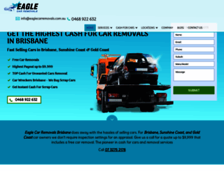 eaglecarremovals.com.au screenshot