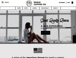 eaglecoffee.com screenshot