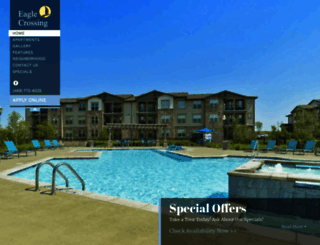 eaglecrossingapts.com screenshot