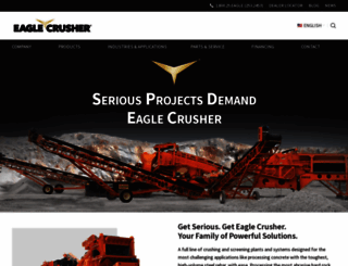 eaglecrusher.com screenshot
