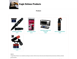 eagledefenseproducts.dotfeed.com screenshot