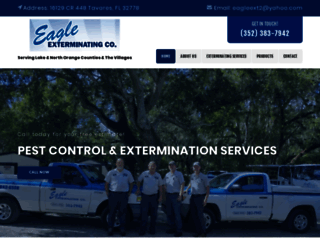 eagleexterminatingfl.com screenshot