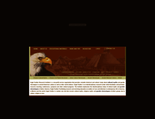 eaglefeather.org screenshot