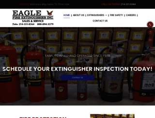 eaglefireextinguisher.net screenshot