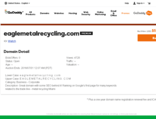 eaglemetalrecycling.com screenshot