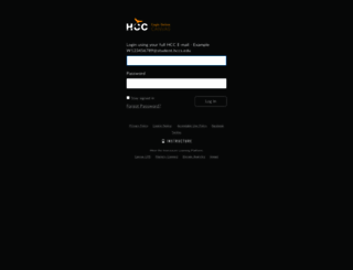eagleonline.hccs.edu screenshot