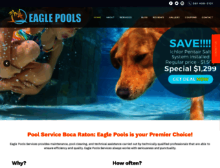 eaglepoolservice.com screenshot