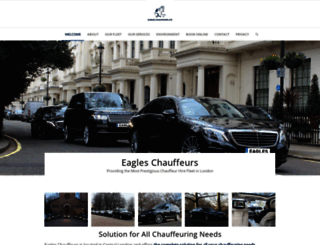 eagleschauffeurs.com screenshot