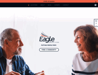 eagleseniorliving.org screenshot