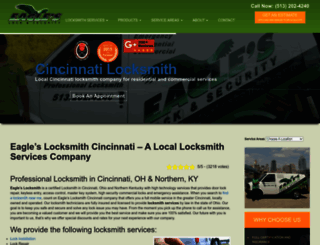 eagleslocksmith.com screenshot