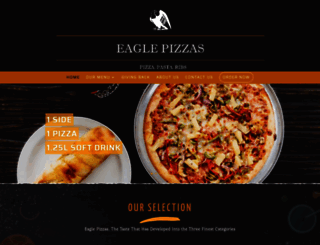 eaglespizza.com.au screenshot