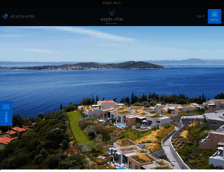 eaglesvillas.gr screenshot