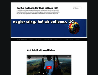 eagleswingshotairballoons.wordpress.com screenshot