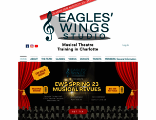 eagleswingsstudio.com screenshot