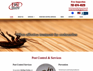 eandrexterminating.com screenshot
