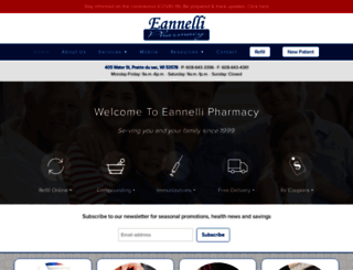 eannellipharmacy.net screenshot