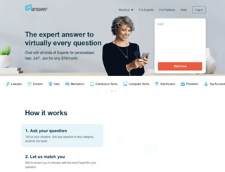 eanswer.com screenshot