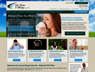 ear-sinus-allergy.net screenshot