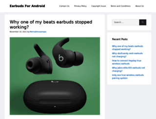 earbudsforandroid.com screenshot